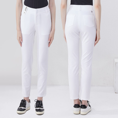 高尔夫女士裤子高腰女装夏季