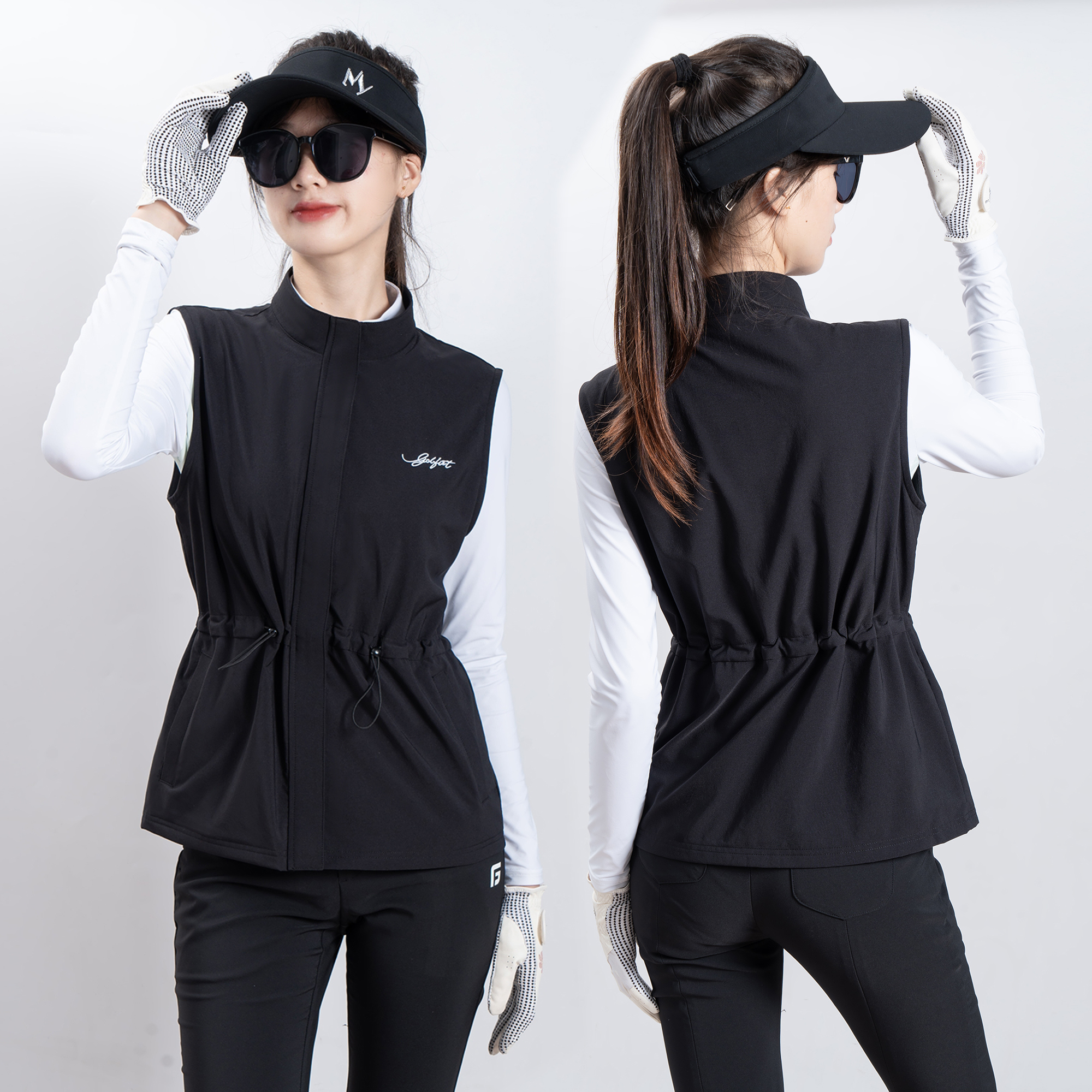 高尔夫速干立领百搭春夏运动休闲