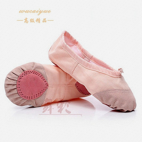 女童加厚帆布芭蕾软底鞋