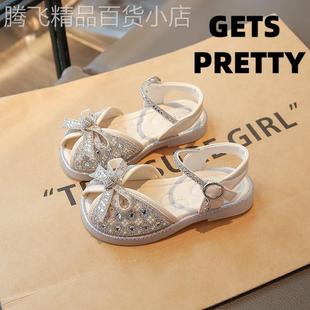 女宝宝水晶鞋 GETS 子 夏季 2025年新款 PRETTY女童可爱公主凉鞋 夏款
