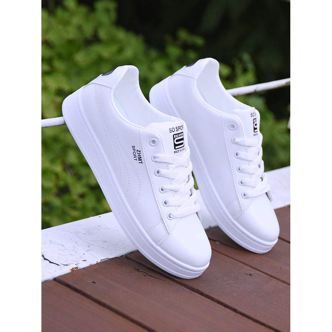 男鞋夏季2026新款真皮软底运动鞋男款耐磨防水小白鞋百搭休闲板鞋