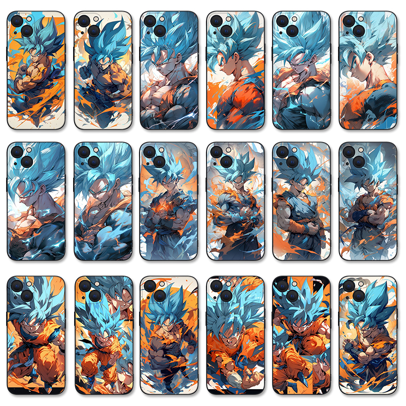 七龙珠苹果16pro手机壳iPhone15悟空14plus适用11/12/13promax男vivo个性OPPO真我小米红米华为荣耀一加9三星