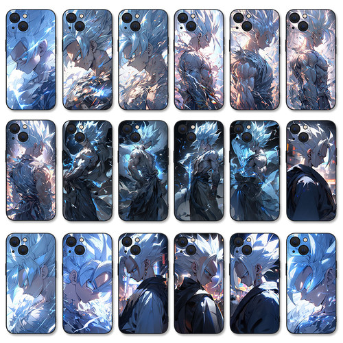 七龙珠苹果16手机壳iPhone15超级赛亚人12适用13男14promax新款vivo炫酷OPPO小米14华为nova9一加ACE3三星S23