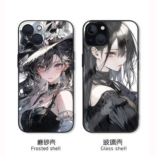 美少女黑白漫画高级感小众不撞壳