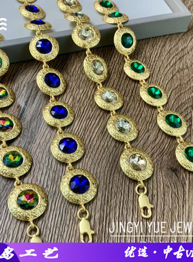 欧美宫廷风轻奢项链法式复古气质