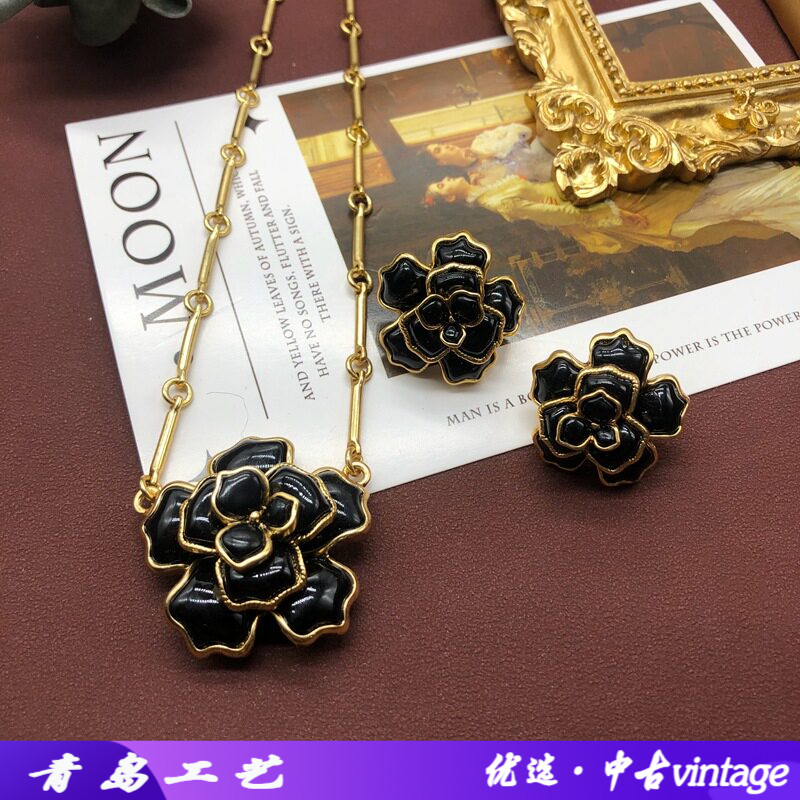 中古套装vintage饰品复古宫廷立