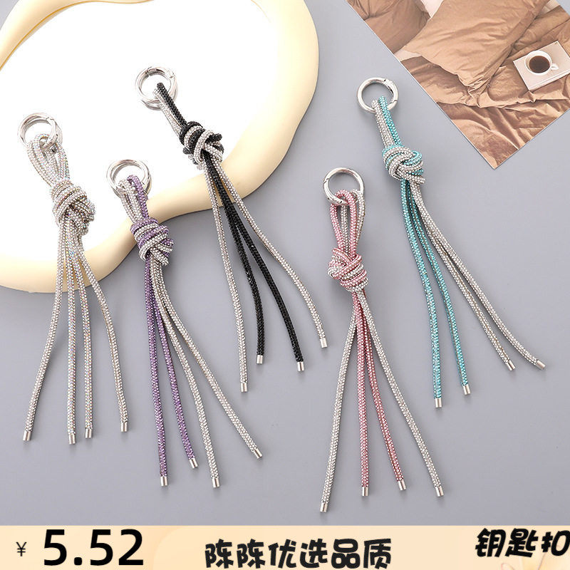 轻奢感罗马结镶钻链条手机壳箱包