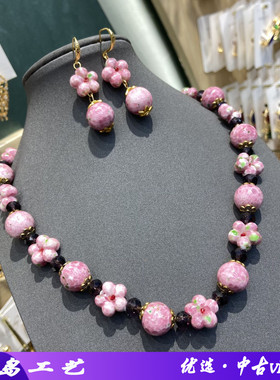 铜新vintage复古设计款老项链