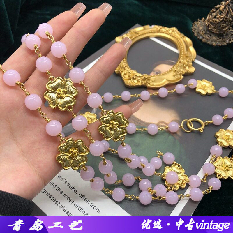 复古宫廷项链重工长款可缠绕项链