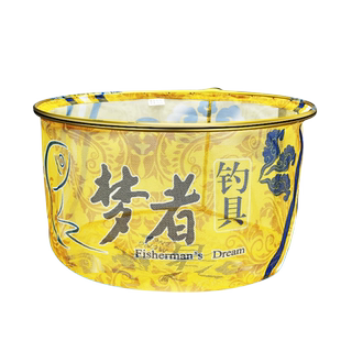 梦者抄网头竞技黑坑超轻碳素钓鱼捞鱼抄网兜防挂钩飞抄抄网头细网