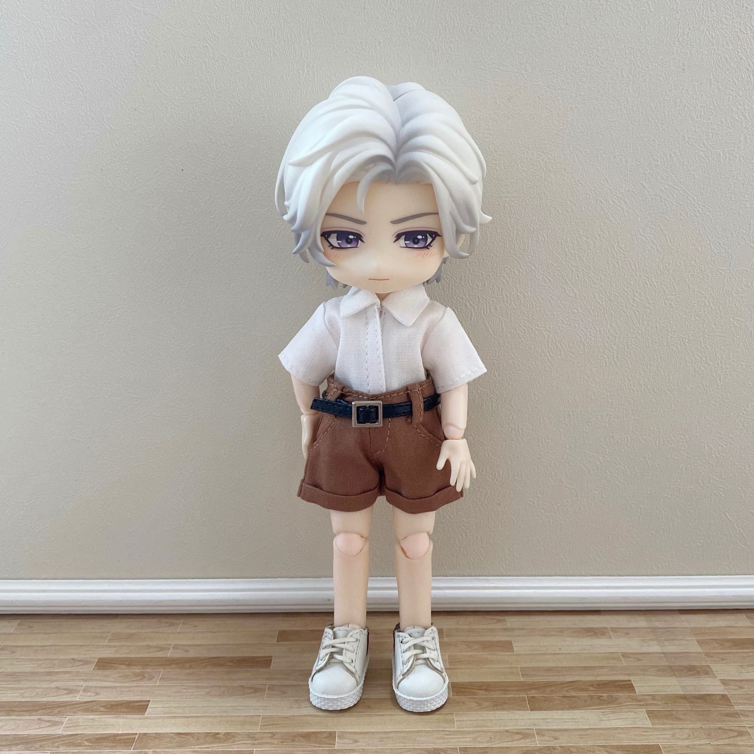 【12分8分】休闲西装短裤/粘土人ob11娃衣p9妖精D男阿巳bjd