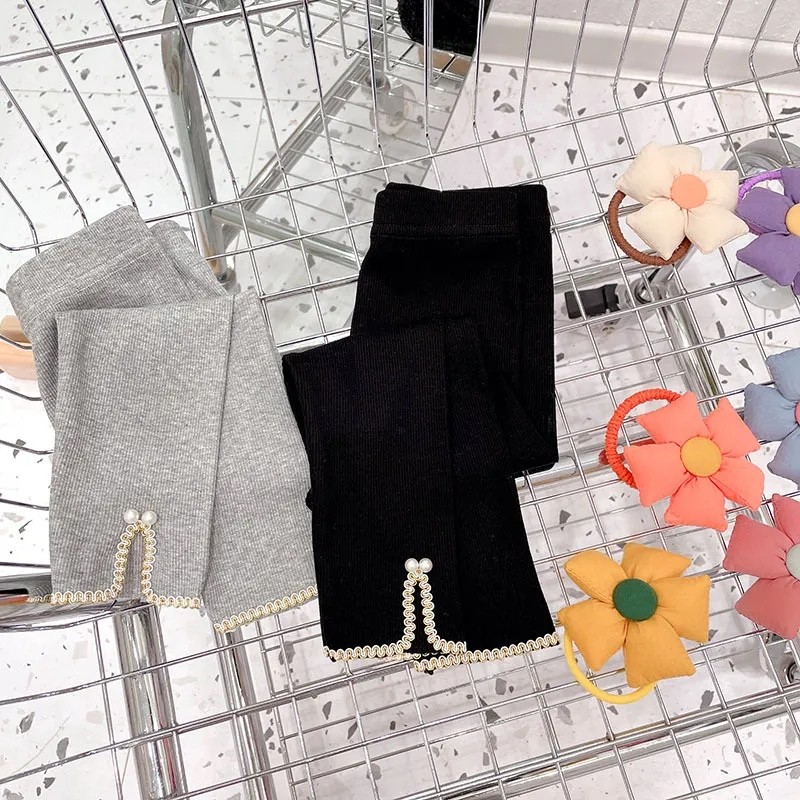 2024春秋新款儿童洋气修身打底裤女童时尚运动裤宝宝舒适高弹裤子,童装/婴儿装/亲子装,裤子,淘宝优惠券,粉丝福利购,淘宝优惠卷