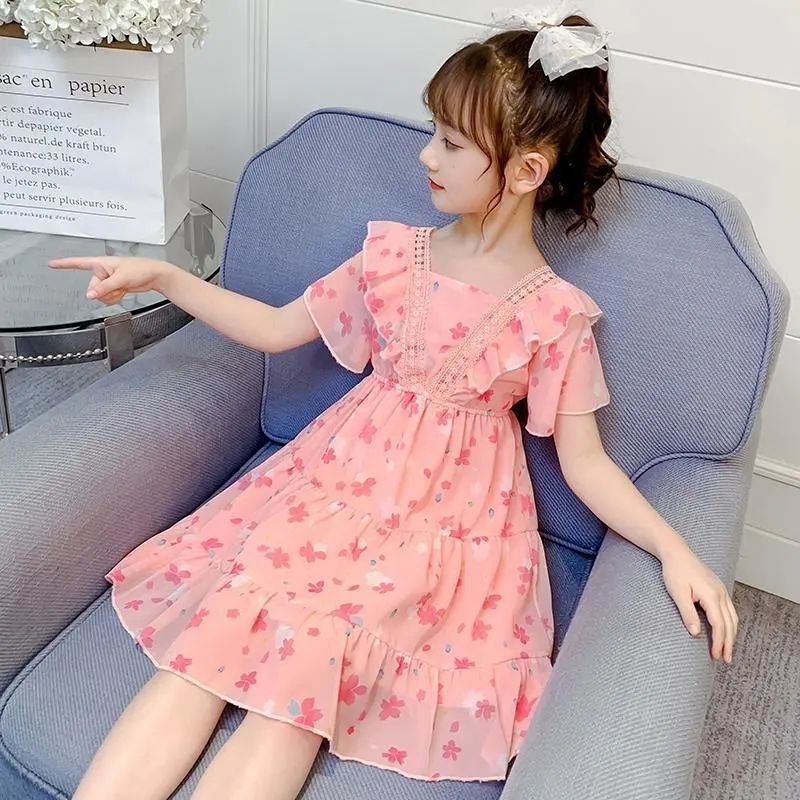 品牌专柜女童连衣裙夏季公主裙