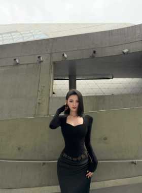 BETTER ME 重磅秋冬加绒性感立体鱼骨束身抹胸修身显瘦内搭上衣