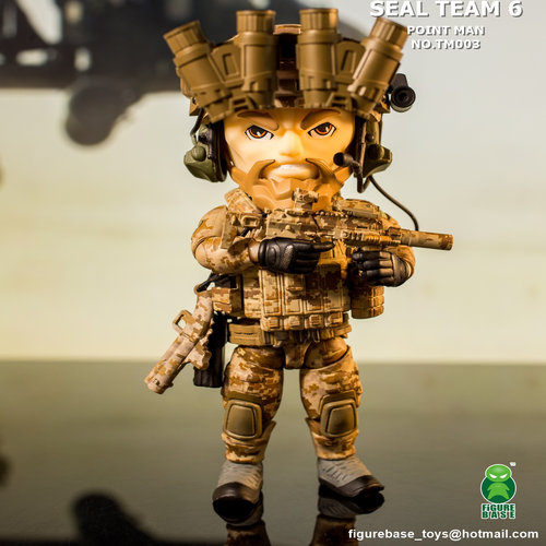 海豹六队兵人可动手办 特种部队军事周边