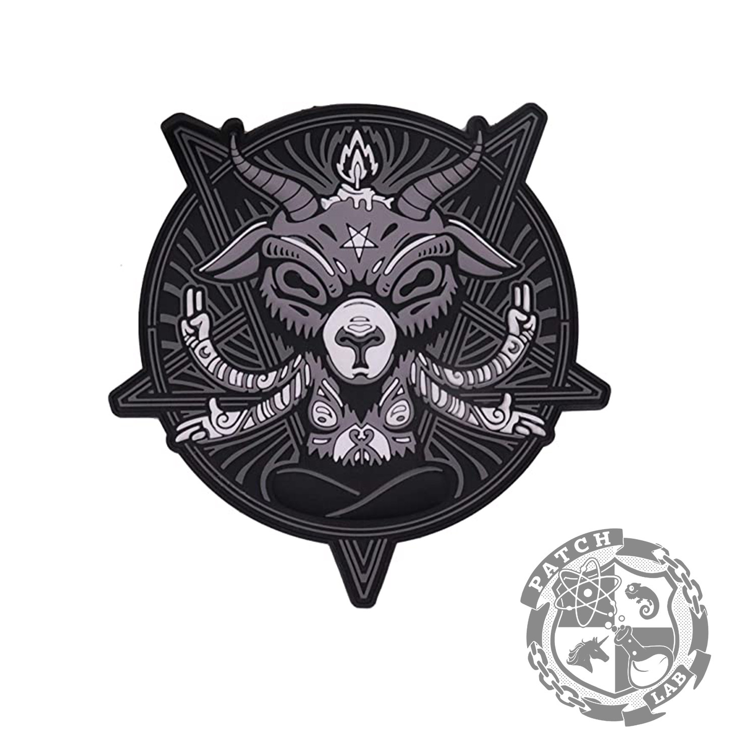 德国patchlab baphomet ritual克苏鲁外神 黑山羊 士气章魔术贴章