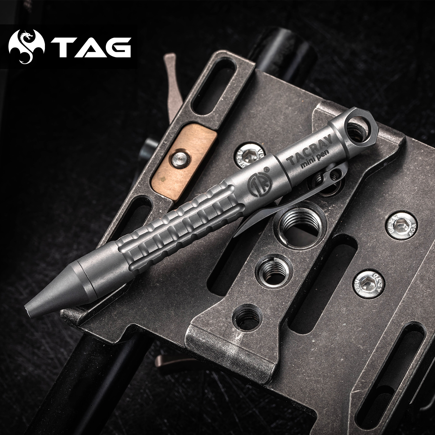 泰锐EDC钛合金触屏笔短笔