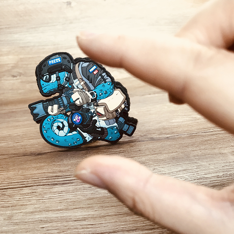 德国进口士气章魔术贴章背包