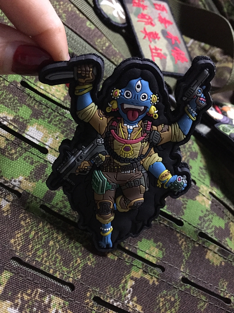 战术士气章魔术贴背包肩章徽章