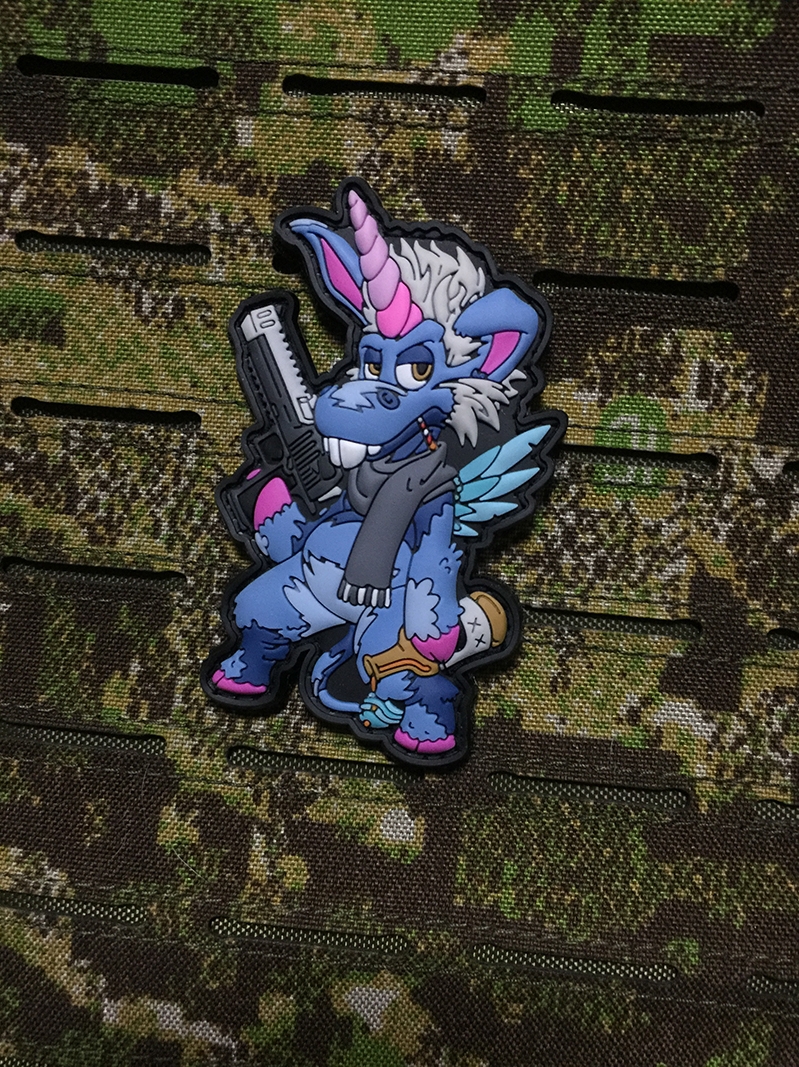 独角兽军团魔术贴德国PATCHLAB