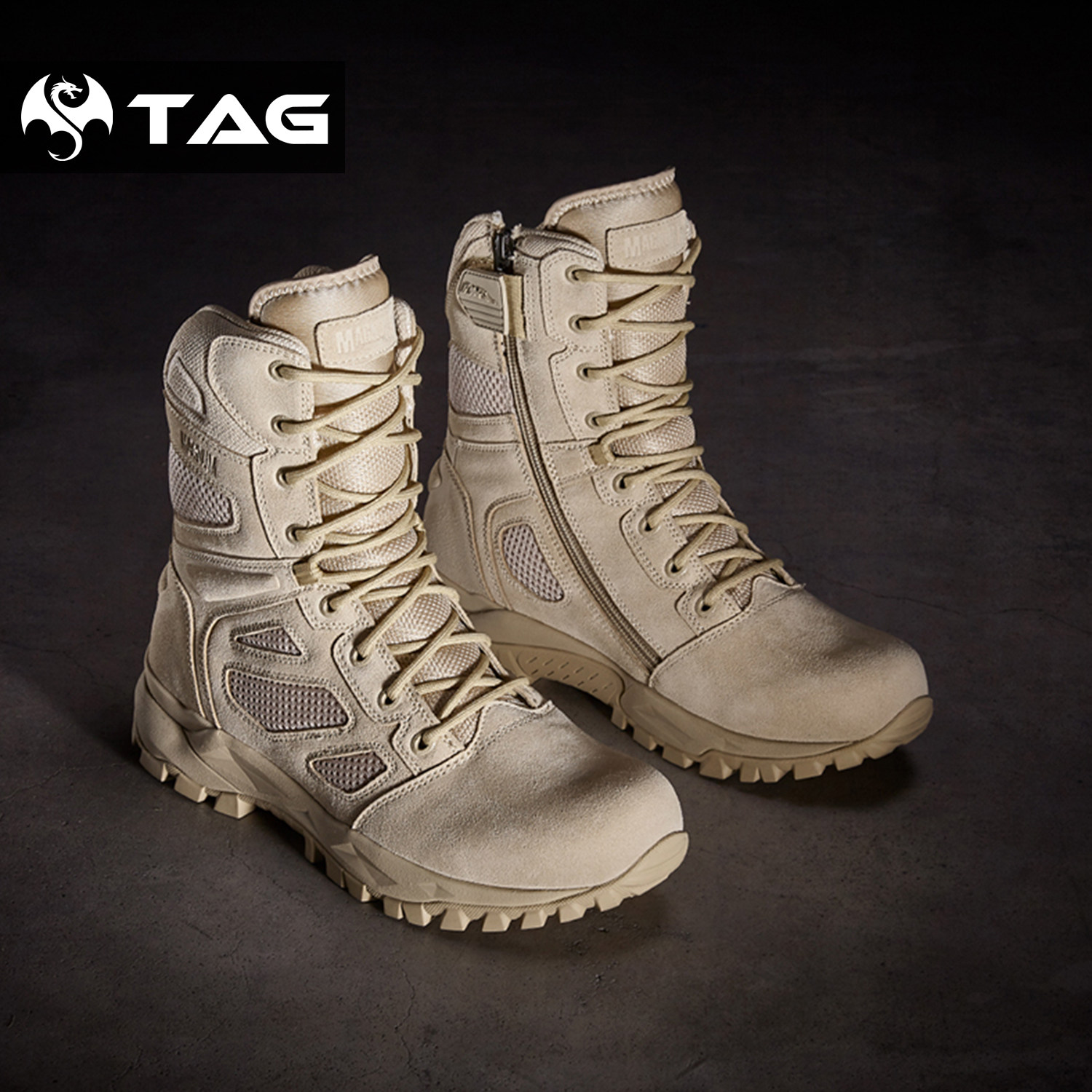 magnum马格南elite spider精英蜘蛛x8.0轻量型战术户外徒步高帮靴