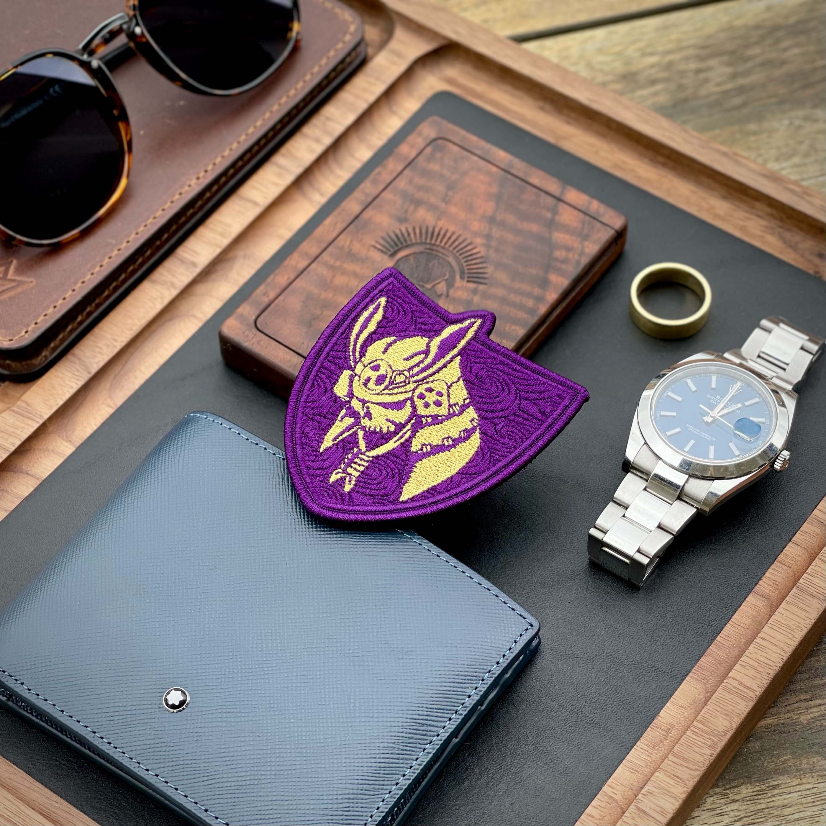 现货 美国MA Quilted Royal Ronin 2士气章 魔术贴