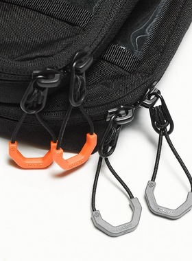 【TAG】FOXBAT-狐蝠工业 环形拉尾绳 拉链 磁扣彩色夜光改装绳