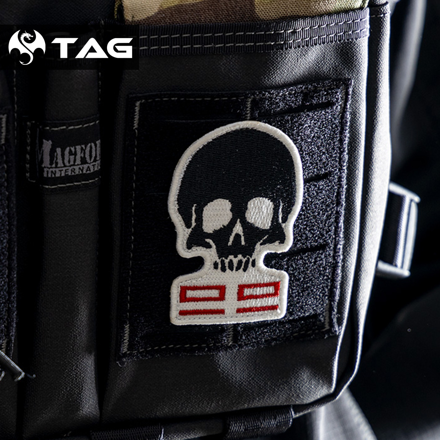 刺绣士气章美国PDW刺绣