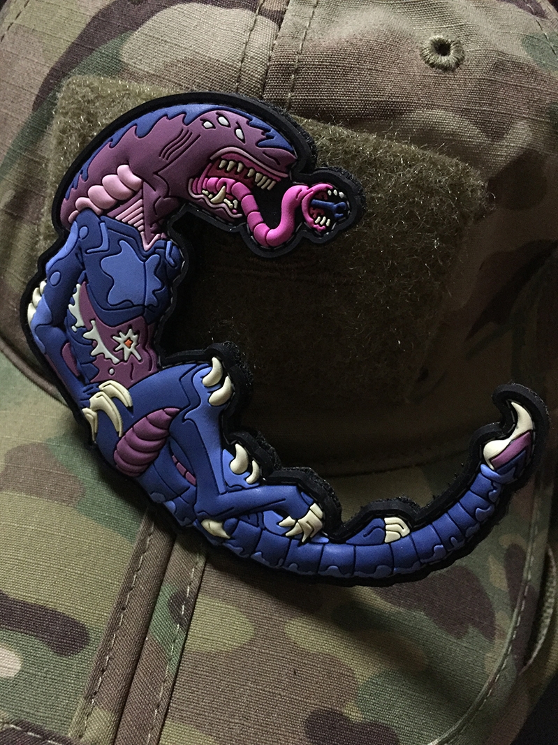 夜光章魔术贴士气章臂章徽章肩章