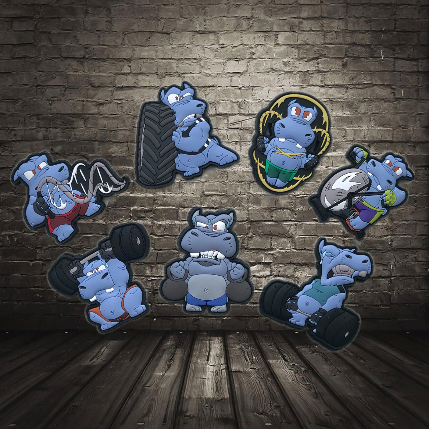 健身河马系列#HippoSquad