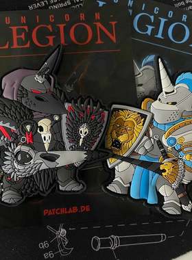 德国PATCHLAB独角兽Paladin圣骑士魔术贴章帕拉丁战术士气章臂章