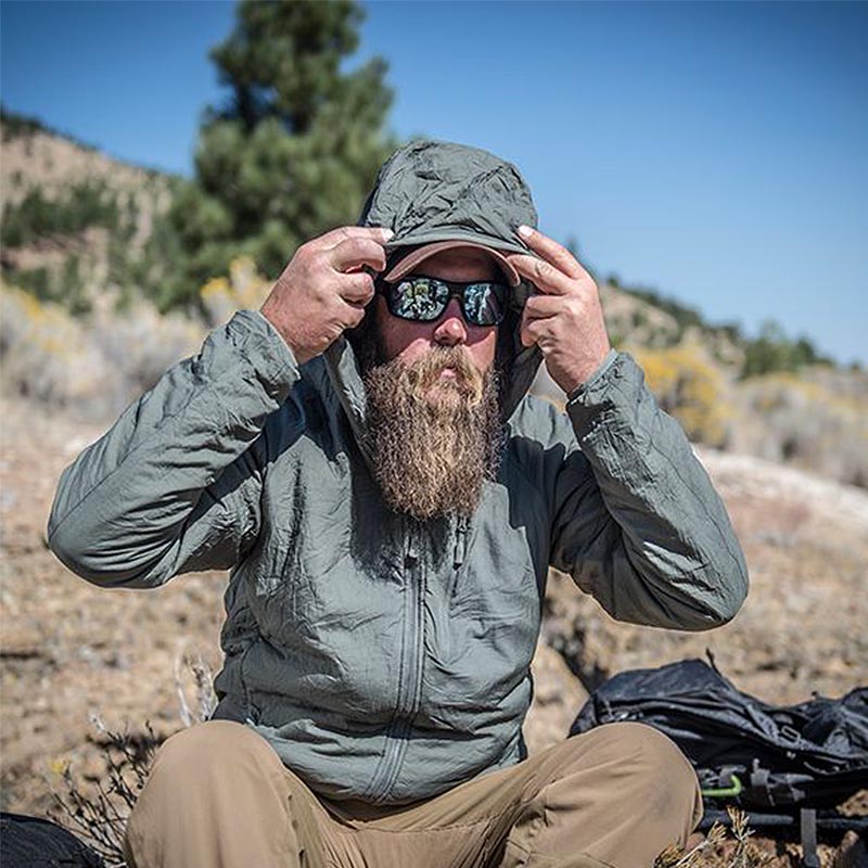 连帽防风保暖棉衣Helikon