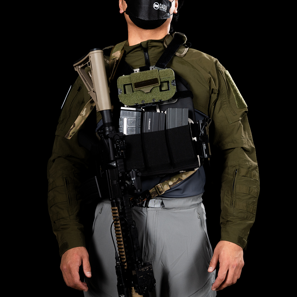 2025【寄生兽-宿主】模块化战术夏季蛙服速干防晒冰感弹力健身T恤