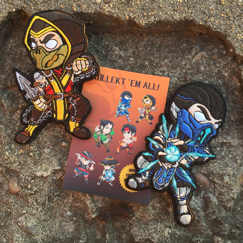 德国刺绣章魔术贴士气章正品