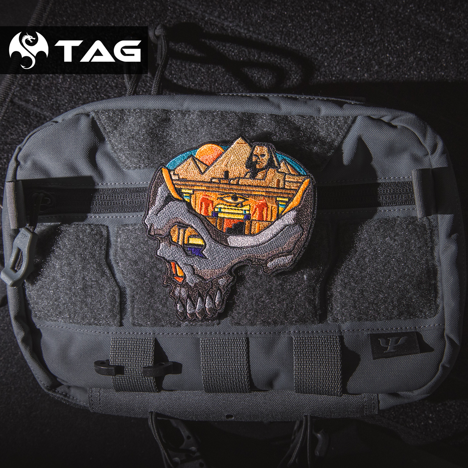 埃及心灵之眼刺绣魔术贴美国GP