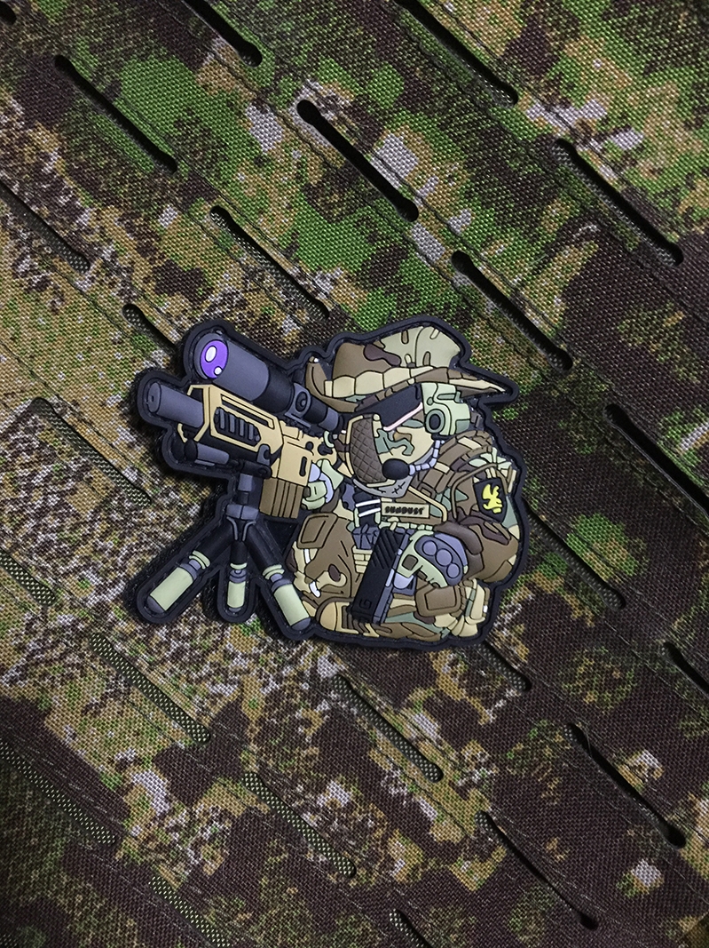 德国bb头野战兵人士气章