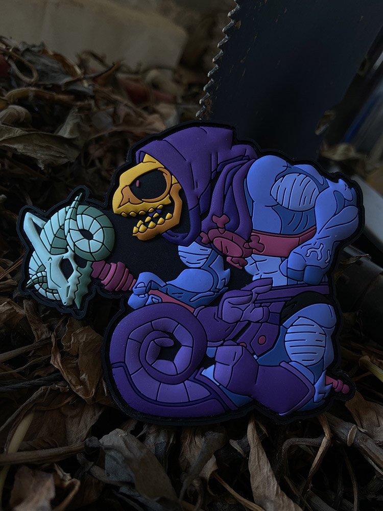 德国Patchlab战术士气章变色龙魔术贴章死神背包补丁臂章个性潮章