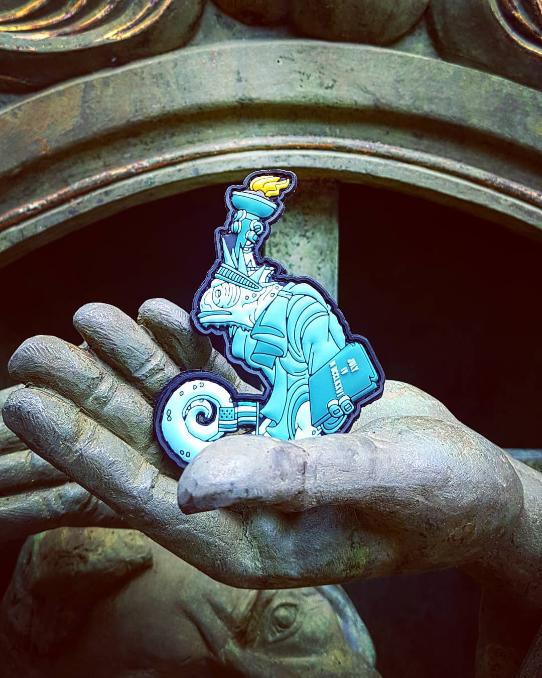 德国士气章魔术贴臂章PVC