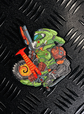 #全球限量#德国PATCHLAB Slayer Cham杀手士气章变色龙魔术贴章