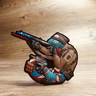 德国PATCHLAB国际实用射击协会IPSC射手士气章潮魔术贴章背包补丁