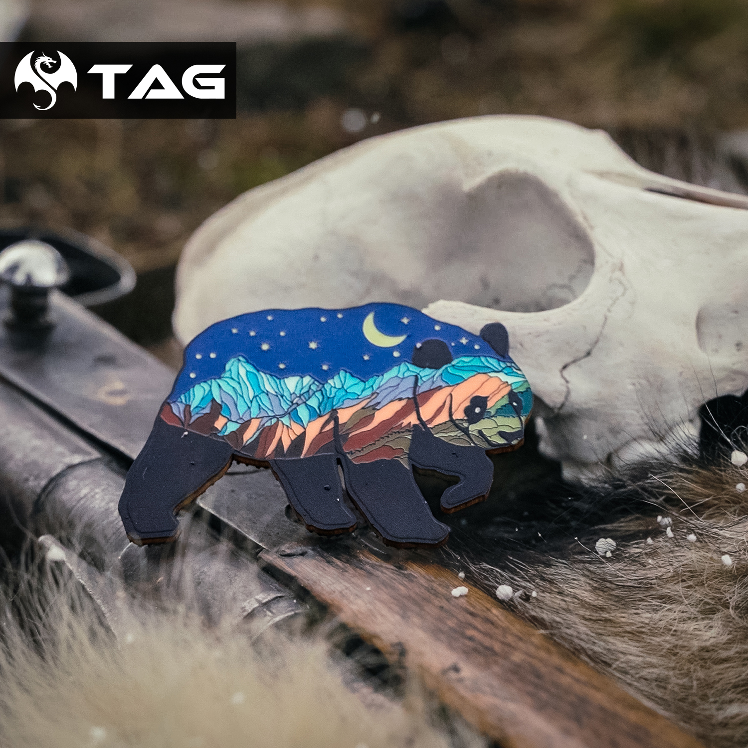 TAGTICAL食铁兽雪山之王魔术贴