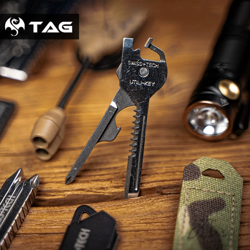 [TAG] Swiss Technology Swiss+Tech Key Express Нож Открытие коробка в основном комбинация EDC