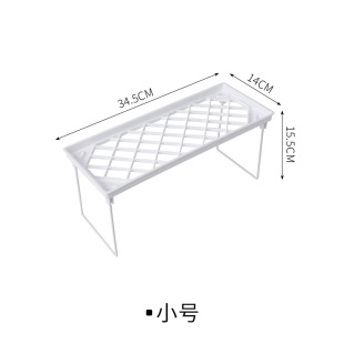 置物架浴室收纳架厨房桌面化妆品收纳整理架可折叠杂物架储物架子
