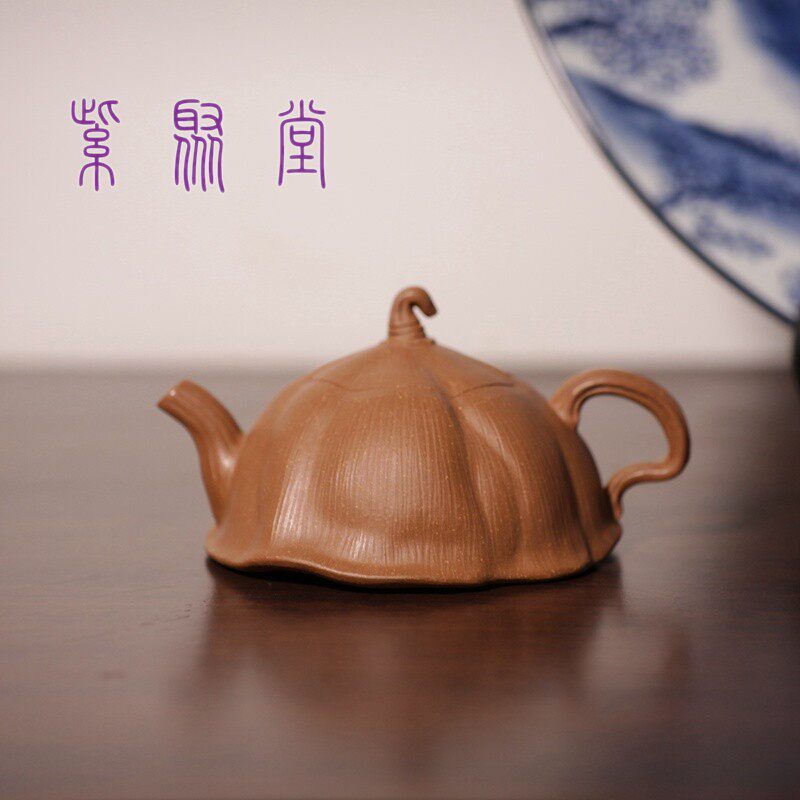 仿生器莲蓬紫砂壶暮古唐彬杰宜兴原矿老段泥超薄胎复古功夫茶具