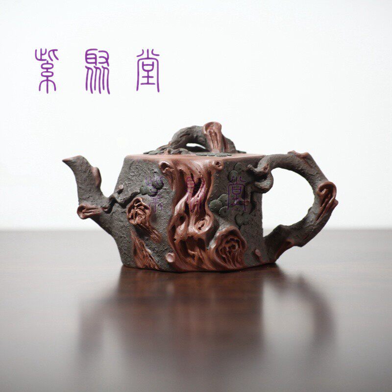 经典松桩全手工红皮龙胎体