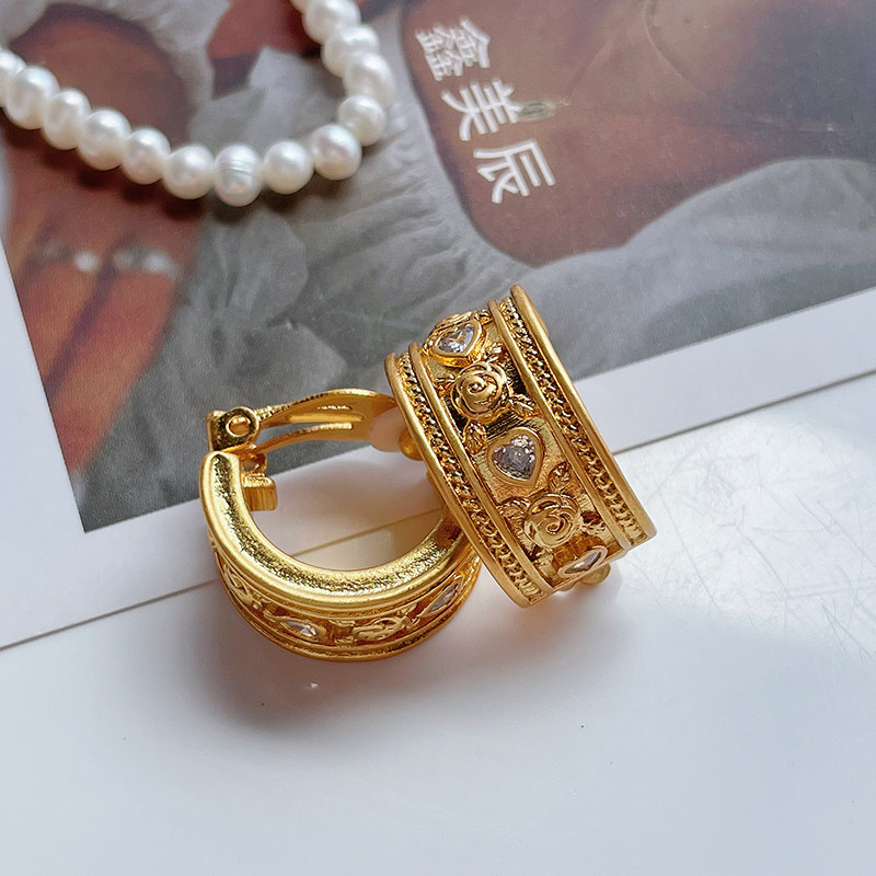 欧美个性小众中古耳夹