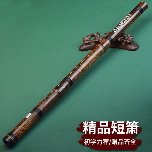 萧乐器八孔箫一节箫笛紫竹箫古风