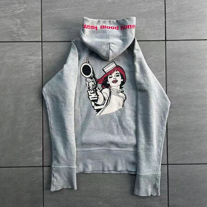 Beauty:Beast AW99 "sweet blood honey" hoodie 连帽印花卫衣