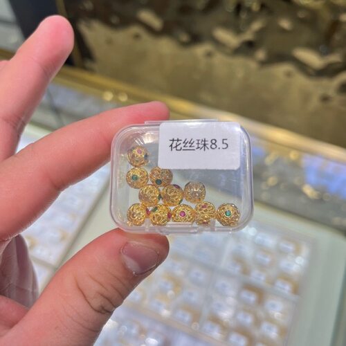 18K金配diy弹簧扣万能扣手工材料编手链项链手串配饰多样性发其一