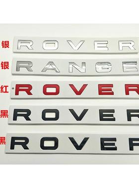 车标 字母RANGE ROVER机盖标贴极光揽胜运动版前后英文标志